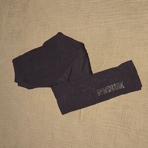 Gymshark Black Seamless Workout Leggings (Small)